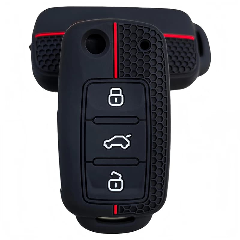 Silicone Car Key Case Protect Cover for Skoda Yeti Superb Rapid Octavia for SEAT Leon Ibiza for VW VOLKSWAGEN Golf Jetta POLO