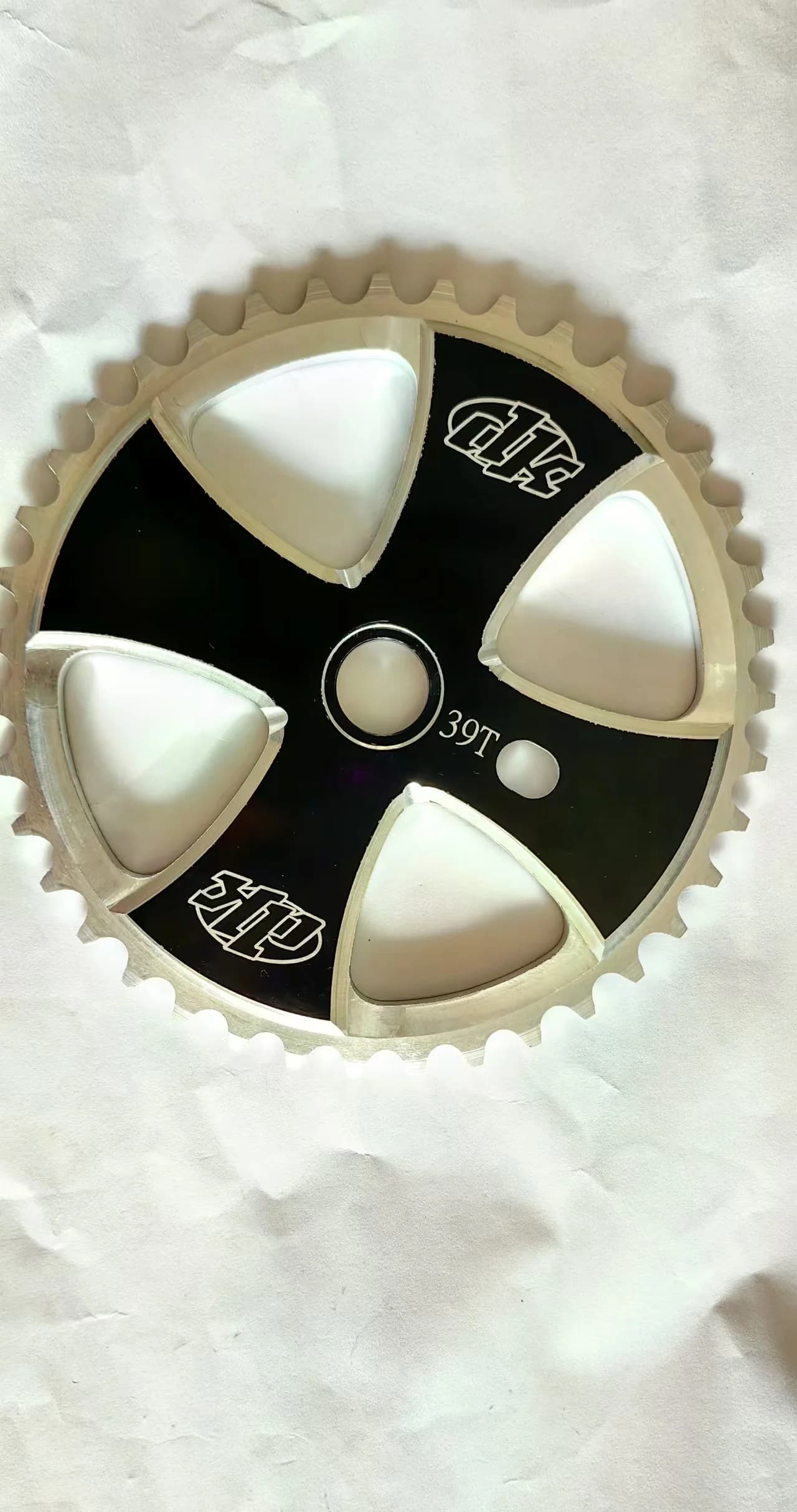 DK 39T pignone Corona BMX ruota dentata per bicicletta Driveline con adattatore da 19 mm