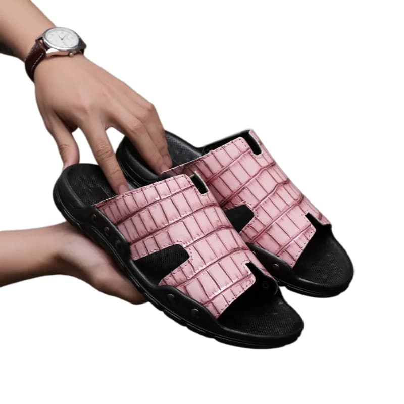 New Summer Men Fashion Sandals, Casual Male Slippers Plus Size Large Size Beach Shoes Outdoor Footwear