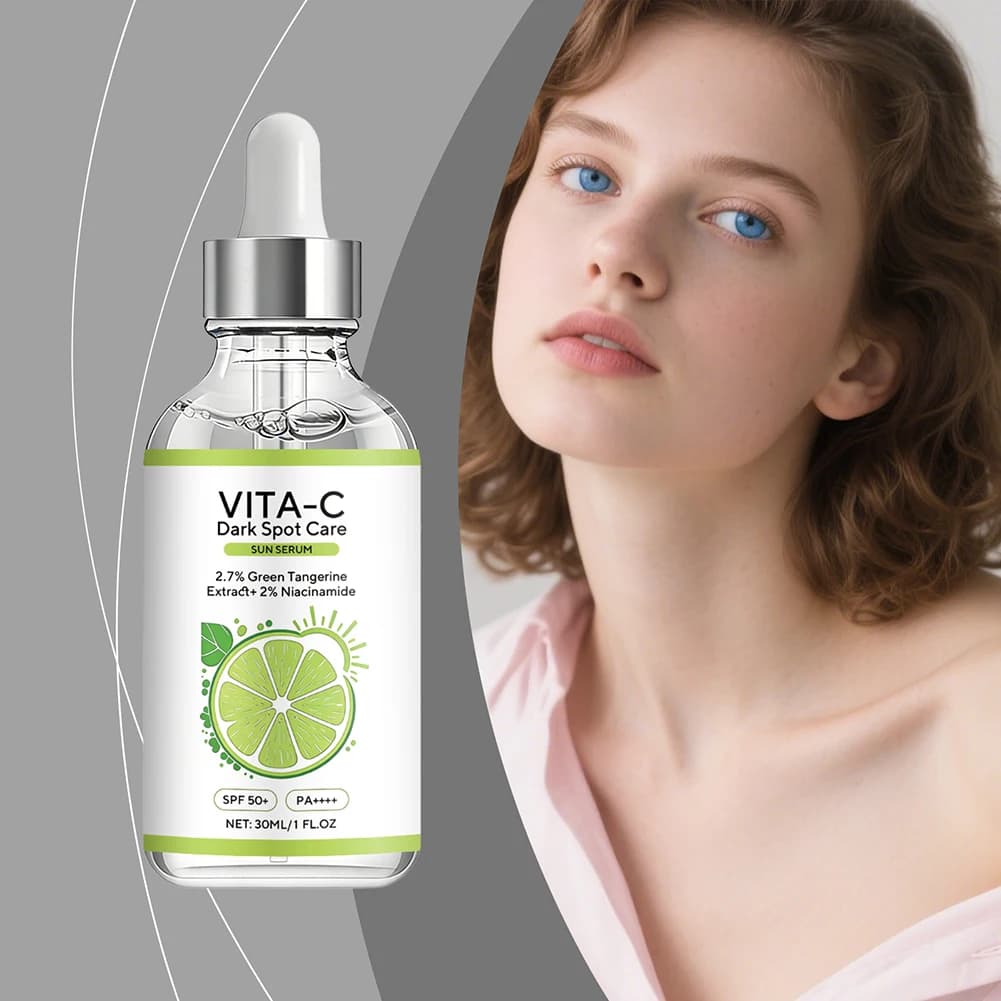 Natural Vitamins C Glowing Boosting Serum Facial Essences For Dark Spots Dull Skin Revitalizing Post-Sun Skin Repair Brightening