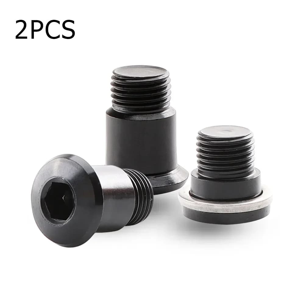 2pcs bulloni di fissaggio per deragliatore posteriore per bici viti per ruote Jockey MTB parti di riparazione per bici in lega di alluminio per deragliatore posteriore TZ50 /TX35