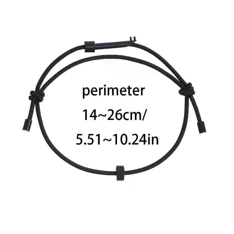Braccialetti di Emergenza per Veicoli (1 Pezzo) per Uomini e Donne, Strumento di Fuga con Perla in Tungsteno per Rompere Finestrini Auto