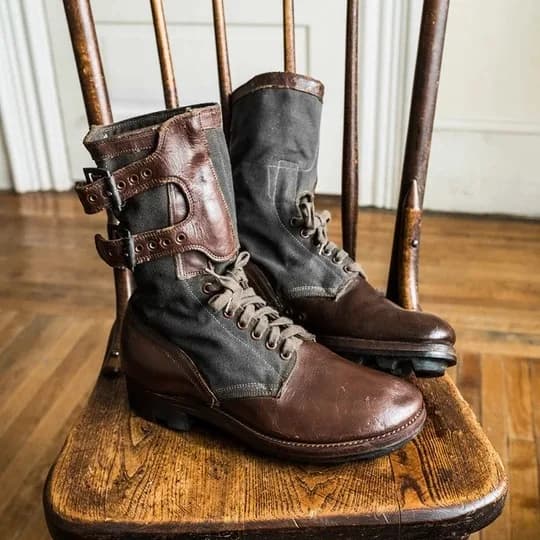 Stivali cosplay Steampunk medievali vintage da uomo Halloween Cosplay Pirata Scarpe in pelle Pu Stivali da cavaliere fantasia per feste di carnevale