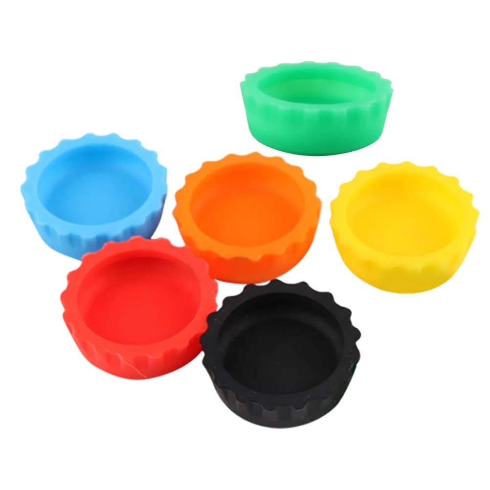 6Pcs Safe Smooth Surface Reptile Feeding Bowls Non-Slip for Gecko Food Water Dish Lizard Chameleon Corn Snake Hermit Crab Pet