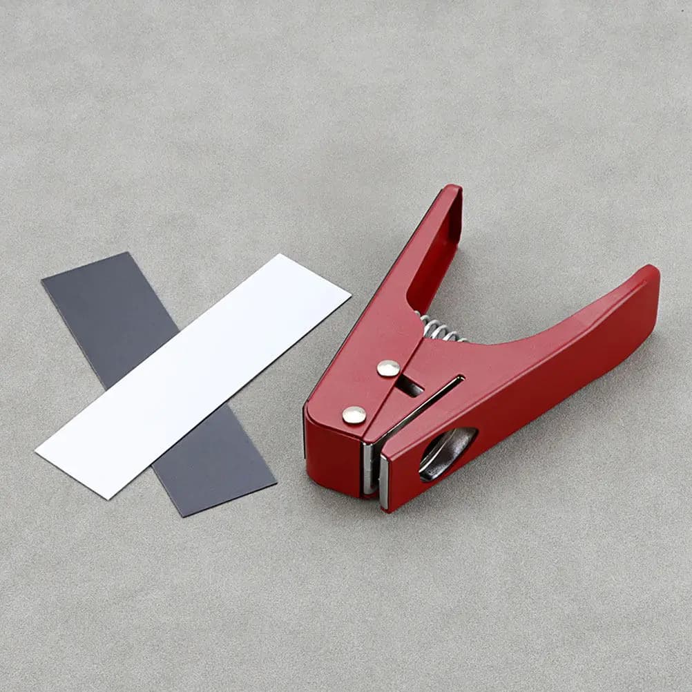 Cutter Metal Making Tool Accessories For Men Player Gifts Maker Punch Kit Pick Maker Cutter Gadgets Diy Bass Guitar Kit Bass