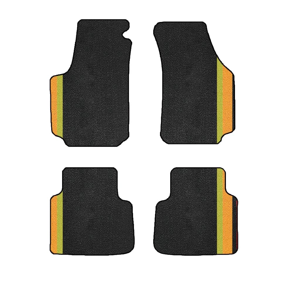 For Skoda Kamiq 2019-2025 NW4 Car Specific Car Mats Waterproof Anti-slip Car Mats with Buttons Complete Set of Car Accessories