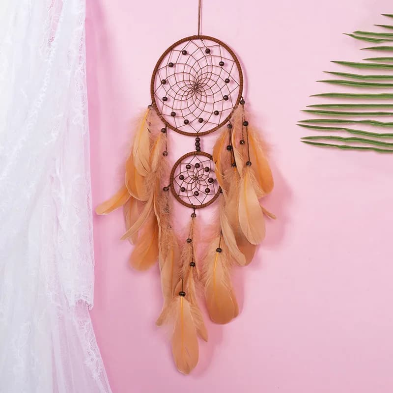Gentle Goddess Dream Catcher Room Decoration Girl Nordic Decoration Home Nordic Style Kids Wind Chimes Dreamcatcher Without LED