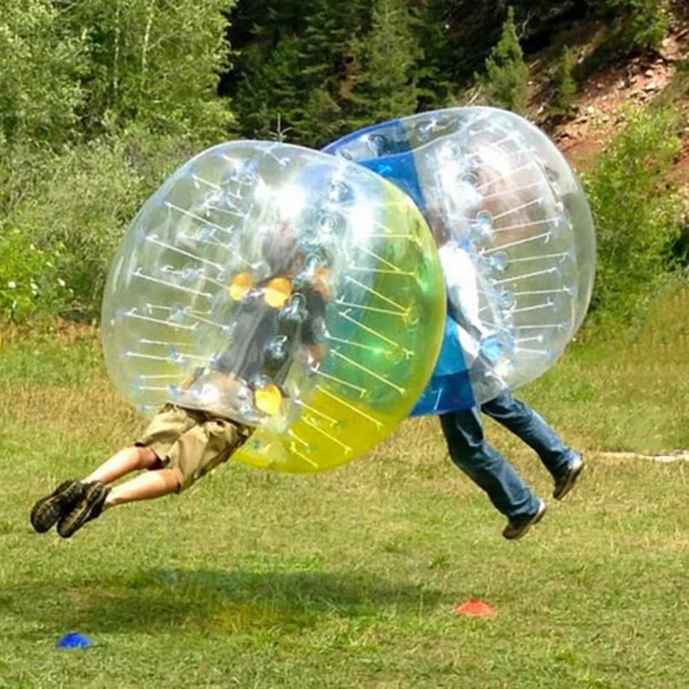 Cheap Price Tpu Pvc Inflatable Body Adult Zorb Football Human Bubble Bump Ball for Soccer Games