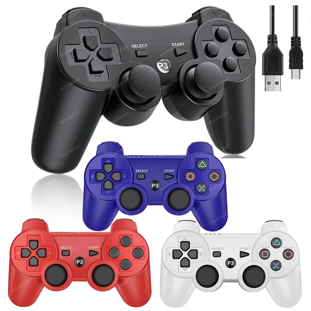 Bluetooth controller for SONY PS3, Gamepad Wireless for PlayStation 3, Joystick for Sony SIXAXIS Console