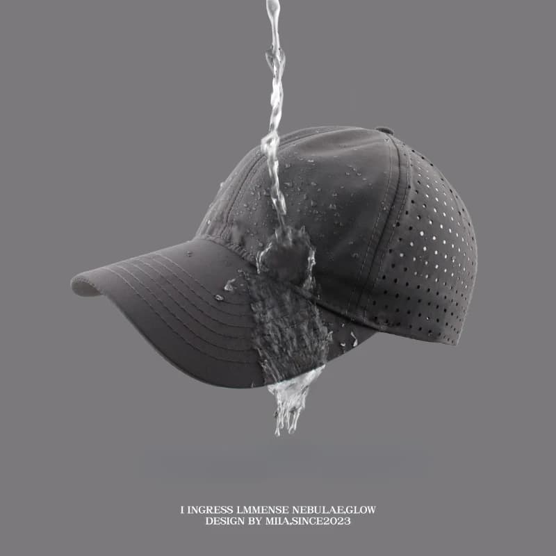Berretti da baseball da donna per uomo Cappelli a testa grande ad asciugatura rapida Plus Size Cappelli da sole sportivi sottili traspiranti estivi Visiera esterna impermeabile