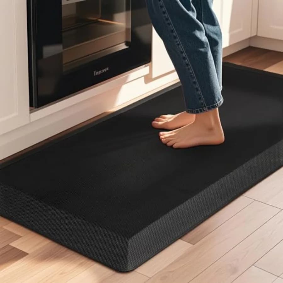 Tappetini Antifatica per Cucina, Extra Spessi 9/10, Tappetino Ergonomico in Memory Foam per Scrivania, Tappeti Comfort per Cucina