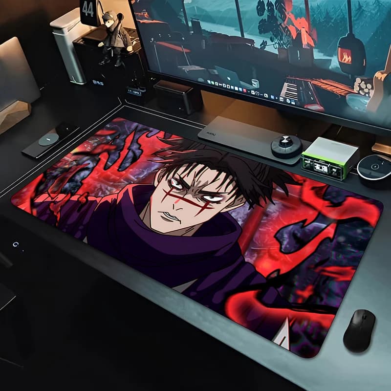 Gaming Mouse Pad J-jujutsu Kaisen Choso Japanese anime Large Extended Gamer Desk Mat Non Slip Office Mouse Pads Smooth Surface