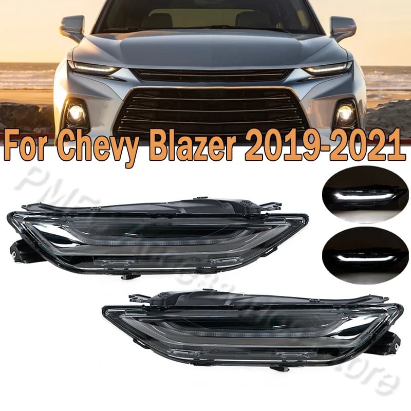 HA CONDOTTO il Faro di Montaggio Anteriore Alto Basso Fascio Lampada DRL Lampada di Guida Per Chevrolet Chevy Blazer 2019 2020 2021 84686975 84588812