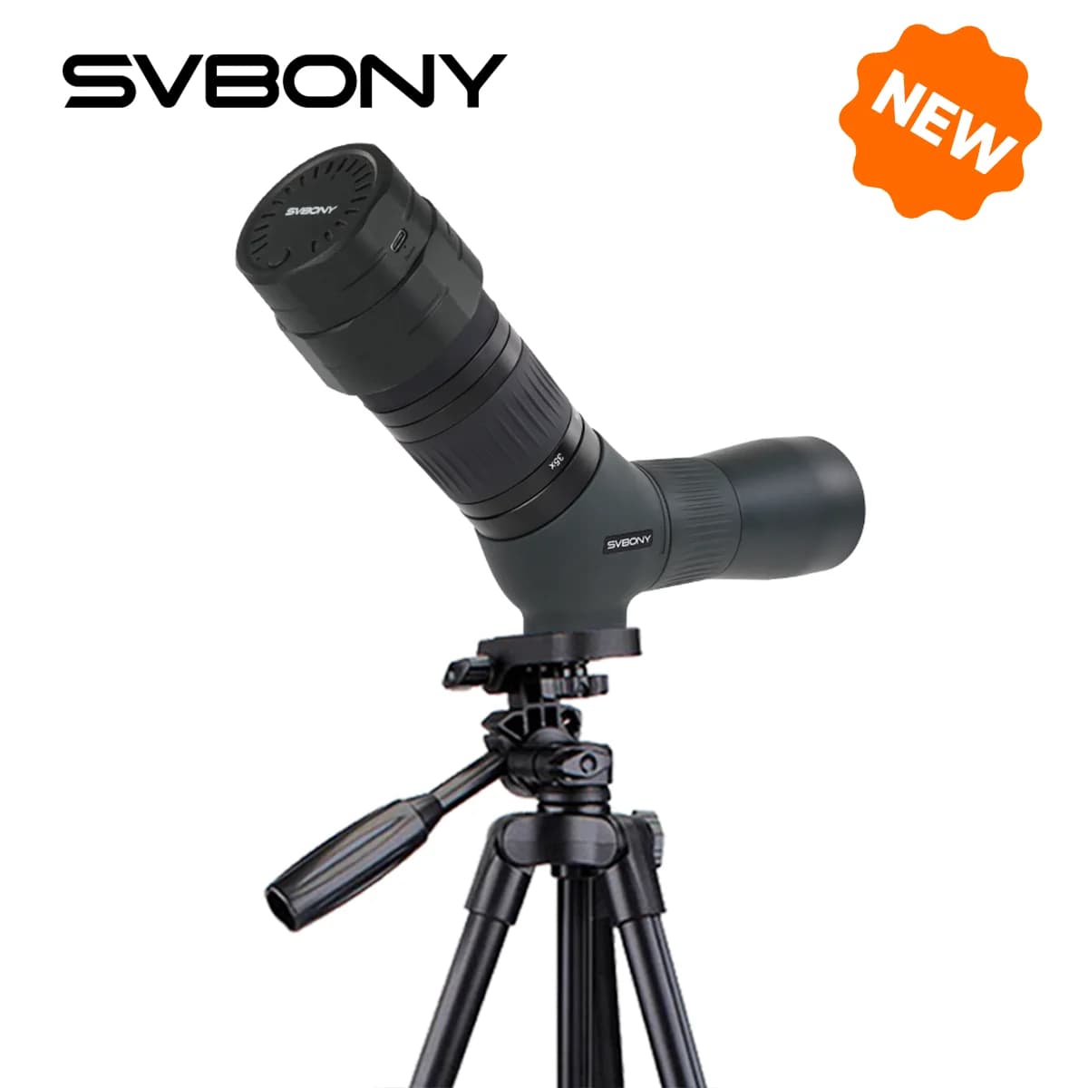 Svbony SA401PRO 15-35x56 ED APO Telescopes with Tripod SC002 Camera Wide-Angle Lightweight Spotting Scope for Bird Photography