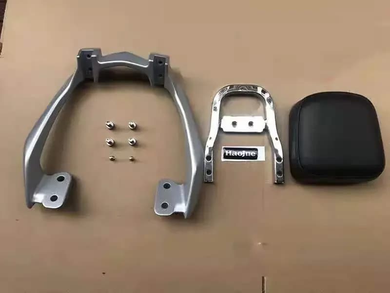 Accessori Auto: Cuscino Schienale e Portapacchi Posteriore per HAOJUE TR150S HJ150-16 HJ150-16C TR 150S