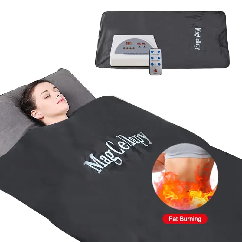 Coperta per alleviare l'acido Massaggio Borsa a vapore Disintossicazione personale portatile Rilassamento Sauna Massaggio termico Promuove la circolazione sanguigna