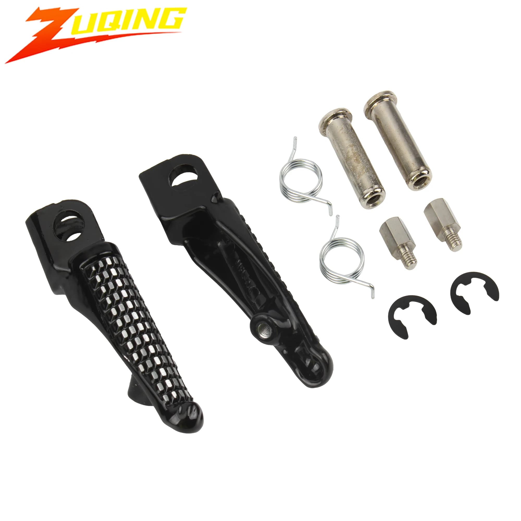Enduro per Kawasaki Ninja ZX6R ZX636 ZX9R ZX10R Z1000 Z800 pedane per moto pedane per moto poggiapiedi anteriore