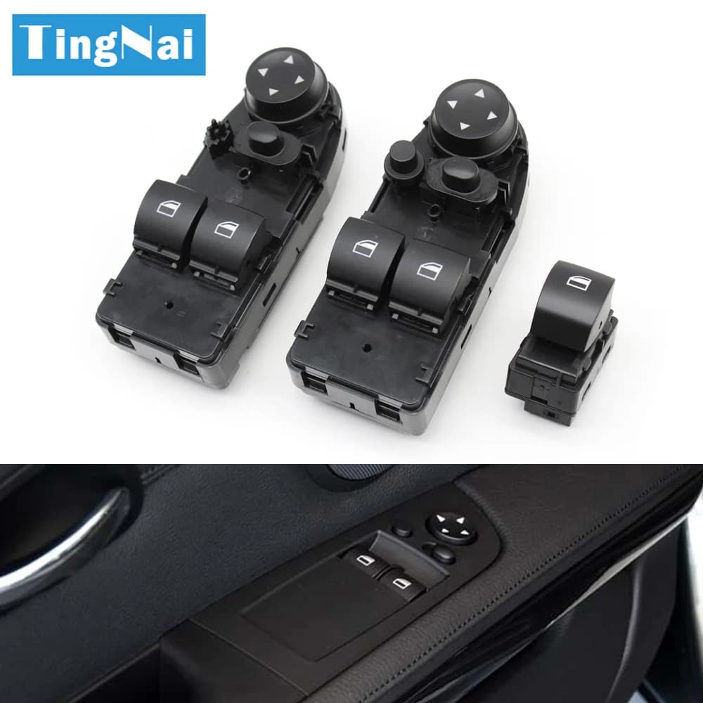 Auto Elettrica Finestra di Controllo Interruttore di Pulsante Regolatore Per BMW Serie 1 3 E88 M3 E92 330i 335i 320d 325i 328xi 330xd 318i