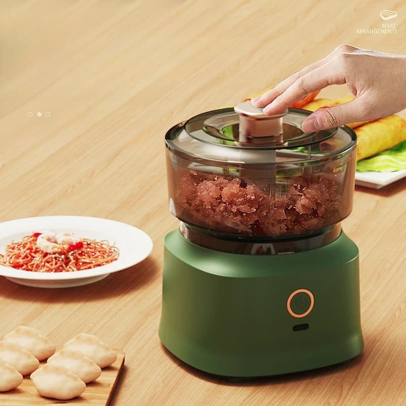Wireless Electric Multi‑function Food Processor Household Meat Grinder Garlic Masher Baby Food Blender