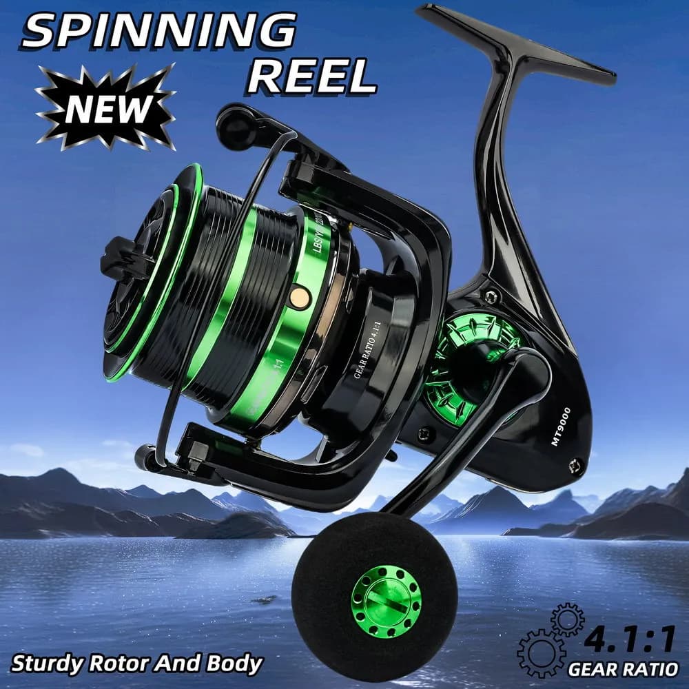 New Hot Anchor Fishing All Metal No Gap Long Cast Sea Rod Spinning Reels Saltwater Freshwater Ultra Smooth Bass Panfish Tackles