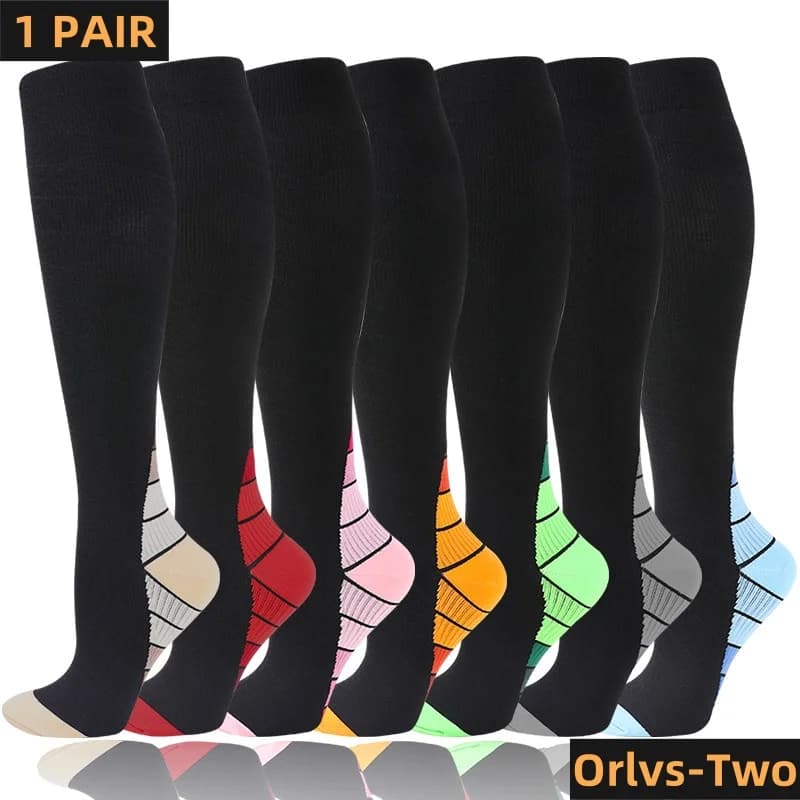 Compression socks pressure socks for outdoor sports fitness calf socks with rope for long jumping from woman and man's socks Unisex muscle YS1009