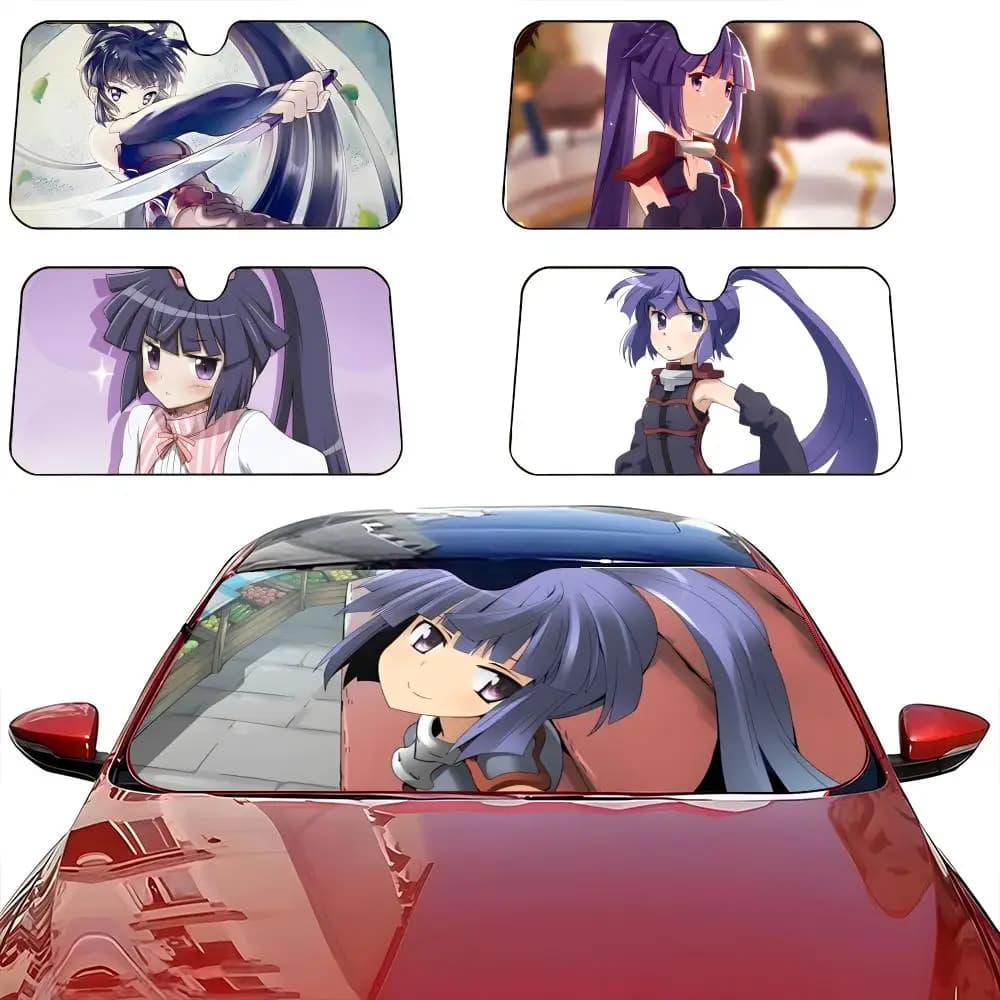 Parasole per auto L-Log Horizon, parasole per parabrezza, parasole protettivi, regali originali per auto.