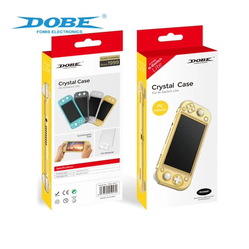 Custodia protettiva trasparente per PC in cristallo trasparente all'ingrosso custodia protettiva trasparente per accessori per Console di gioco Nintendo Switch Lite