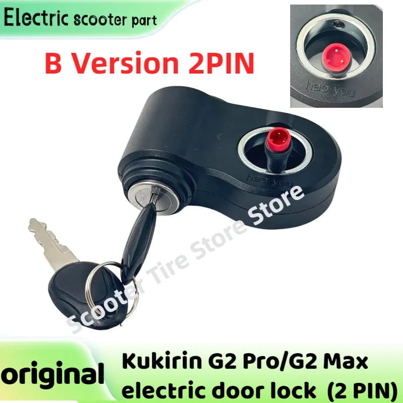 Kit blocco accensione 2 pin per scooter elettrico Kukirin G2 pro Max con chiave interruttore acceleratore acceleratore parte parti e-scooter