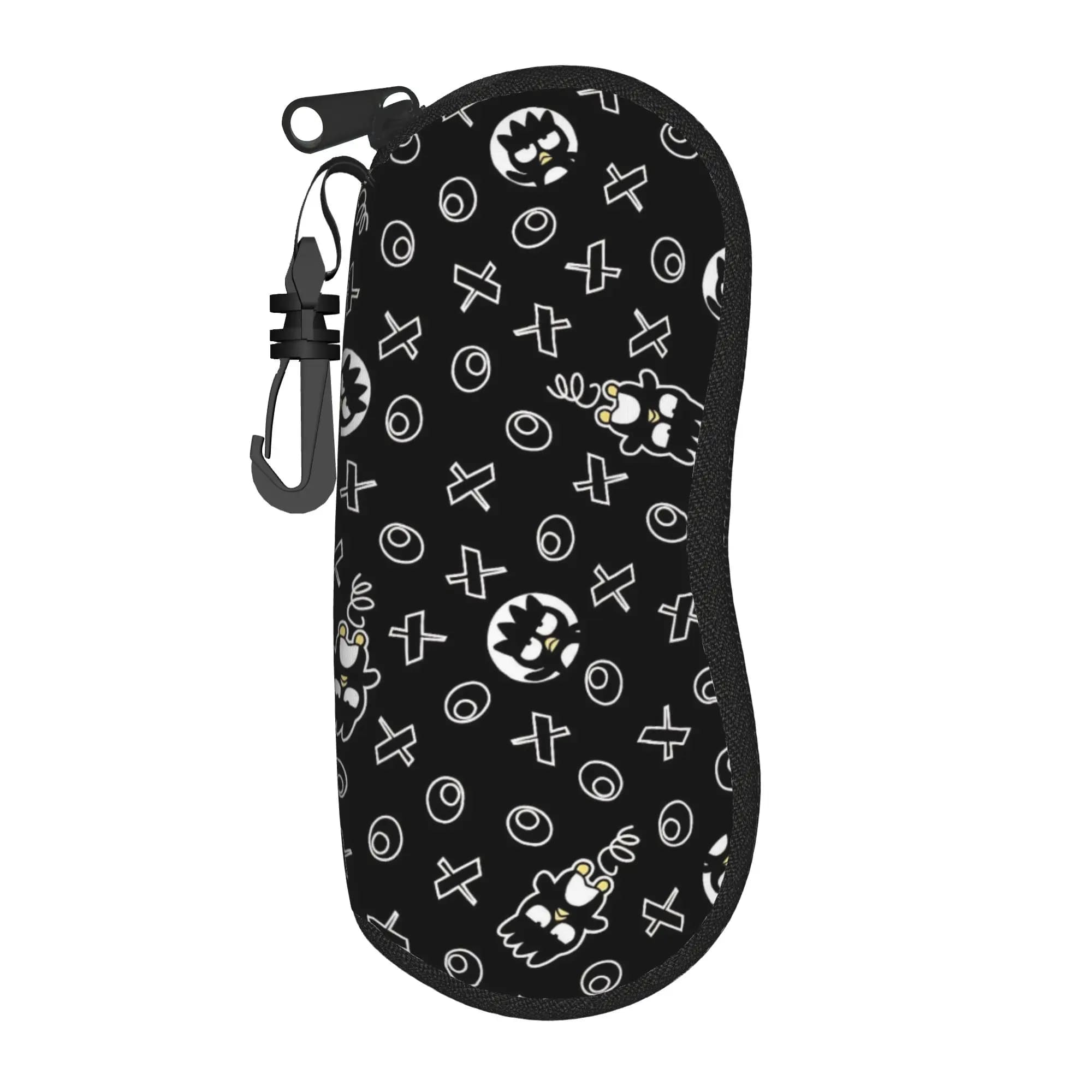 Custodia per occhiali Badtz Maru Cartoon, leggera, per uomo e donna, accessori, scatola porta occhiali da sole, custodia anti-pressione per occhiali