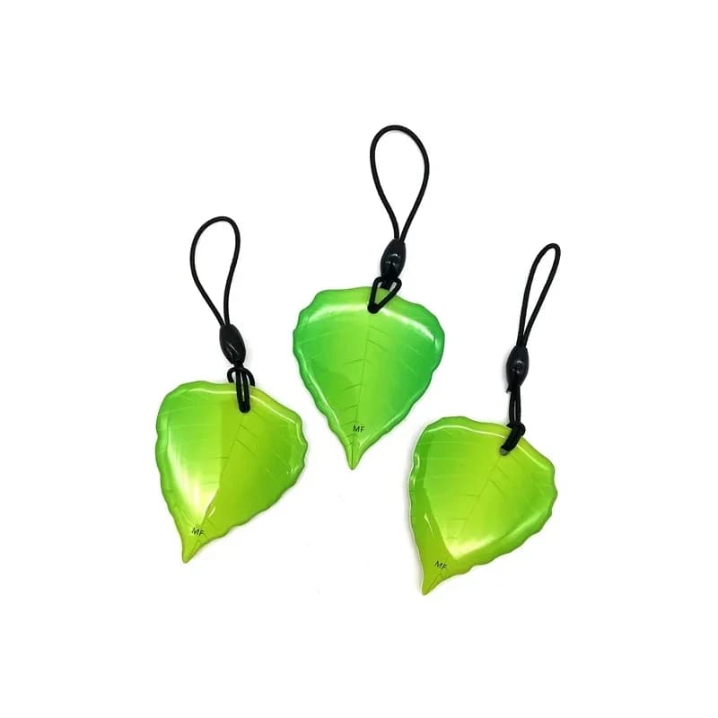 5Pcs (Leaves) S50 1K 13.56Mhz UID Changeable Chinese Magic Rewritable Blank NFC Card RFID Keyfob Badge Key Fob Token