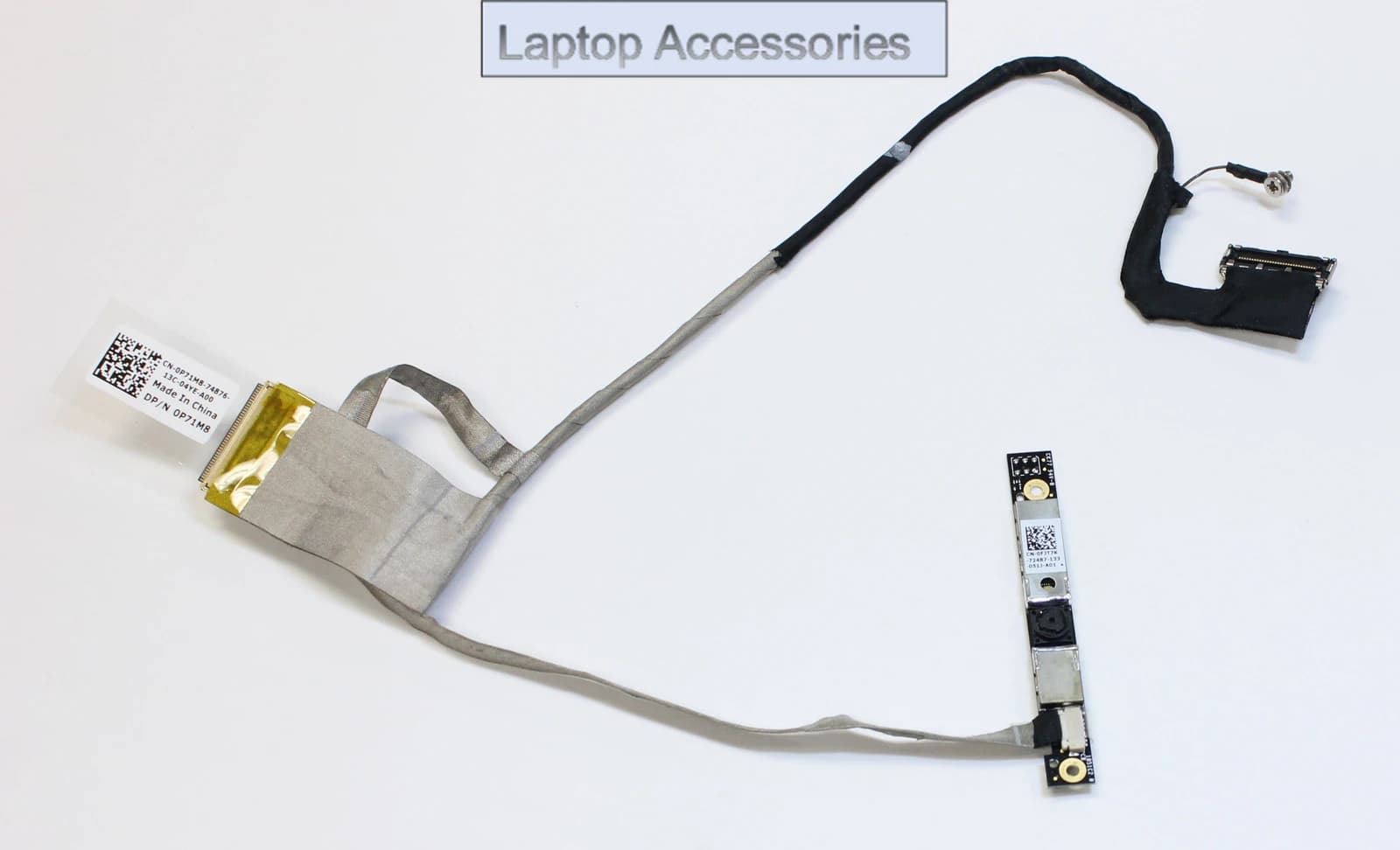 For Dell Inspiron 14R N4010 Webcam Web Camera FJT7K 0FJT7K CAM Board with video cable