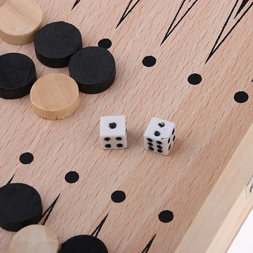 Classic Wooden Chess Set Folding Board Game High Quality Strategy Game for