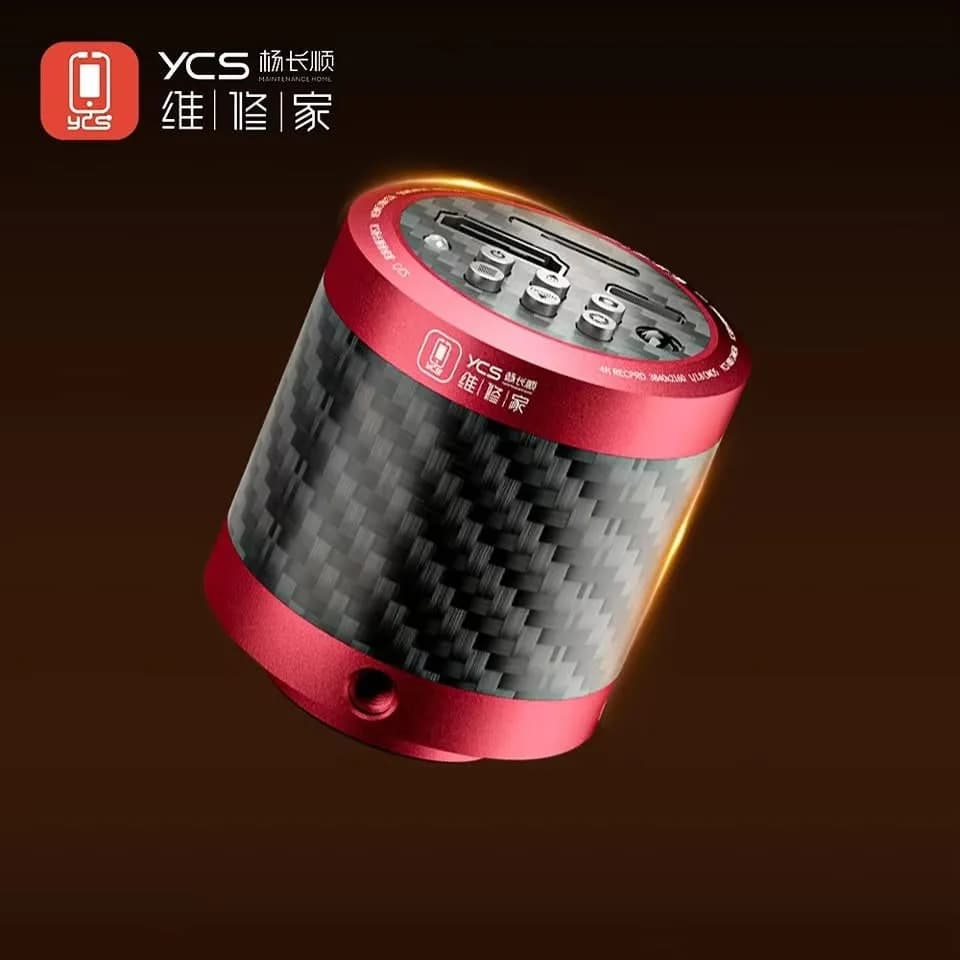 YCS-X80 Microscopio 4K HD Fotocamera Live Obiettivo Ultra HD Design circolare, foto e video Esposizione automatica