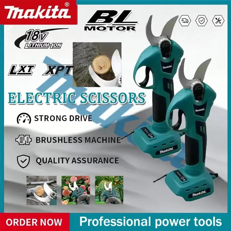 Makita 18V Battery Potting Shears Battery Power Supply Professional Electrician Power Supply Wireless Garden Power Drill Tips Tools