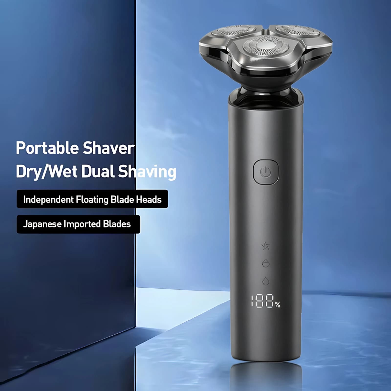 New Electric Razor 2026, Advanced Shaving Machine for Men, Waterproof, for Dry and Humid Razor, Regularbarba