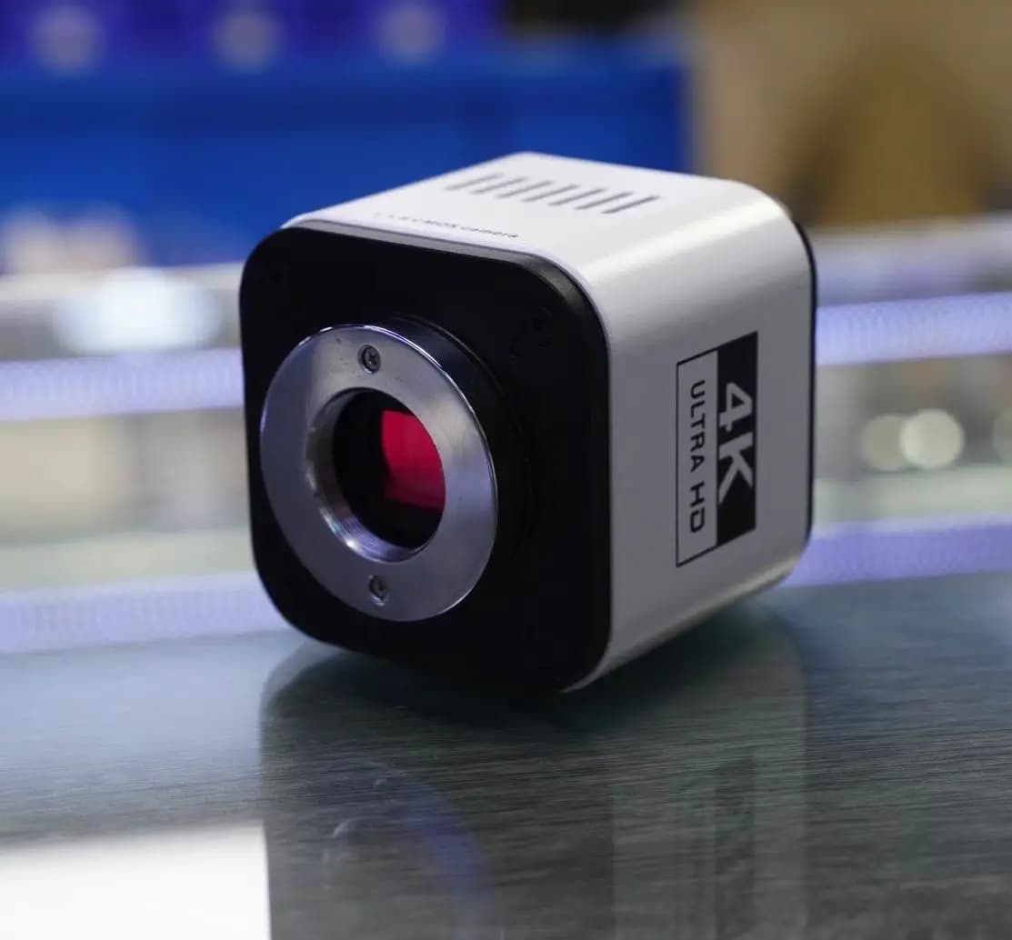 Fotocamera per microscopio digitale universale 4K HDMI e USB con montaggio HDMI compatibile per la riparazione della scheda madre mobile/fotocamera per microscopio