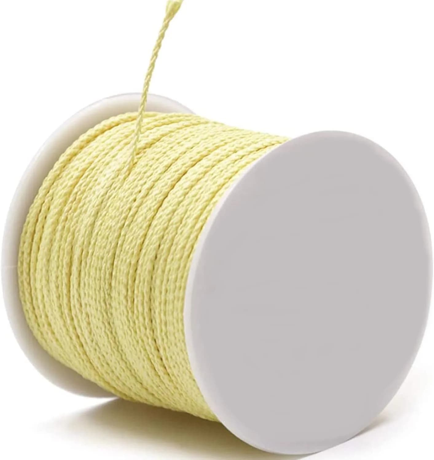 60 m/rotole rope in Kev braided wear resistant 3mm DIY flame retardant rope in aramide high temperature resistance 560 degrees cables in aramide