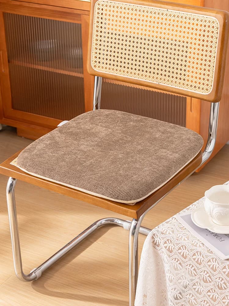 Non-Slip Office Chair Cushion Home Use Children's Stool Pad round Shape Breathable Memory Foam Filled Pad for Desk And Car