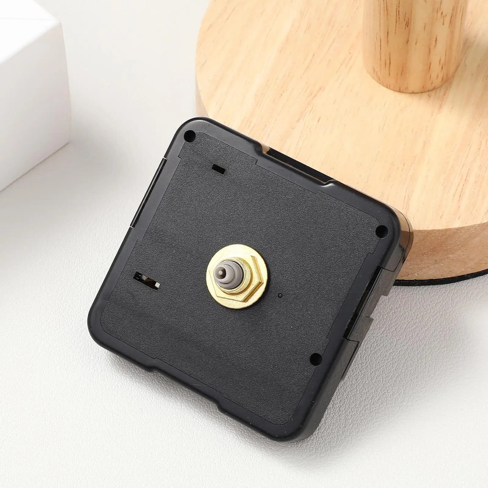 Quartz Clock Mechanism 56x56x16mm Black ABS, Decorative Watches Spare Parts, Quartz Watches Accessories