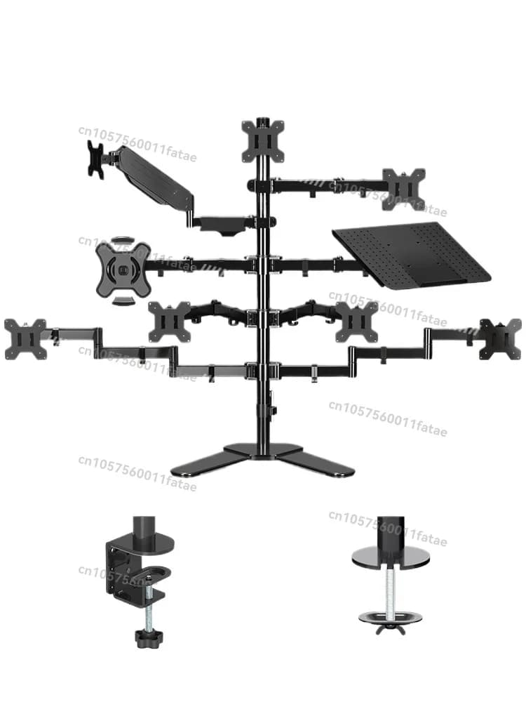 Support for monitors, Separate accessories, Double screen, Quad, Multiscreen robotic arm, Free combination, DIY manual joint