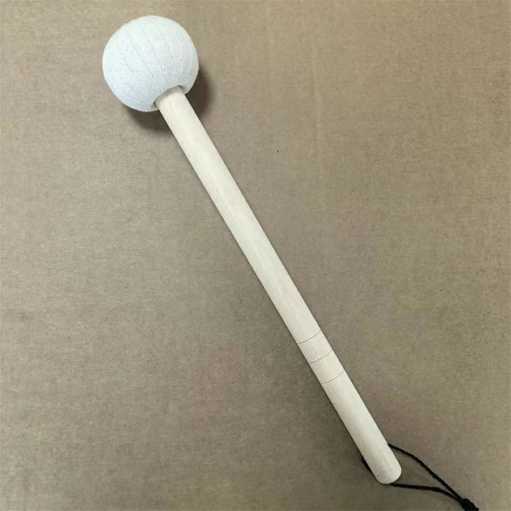 1 Piece Gong Mallet Singing Bowl Hammers Wooden Handle 230/300/330/350mm Length Gong Accessories Percussion Instrument