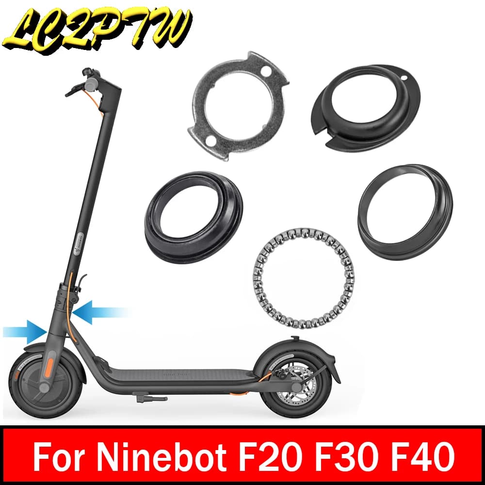 Cuscinetto forcella Ciotola Parti rotanti Asta verticale Dispositivo sterzo a sfera rotante per scooter elettrico Ninebot Segway F20 F30 F40 Parte