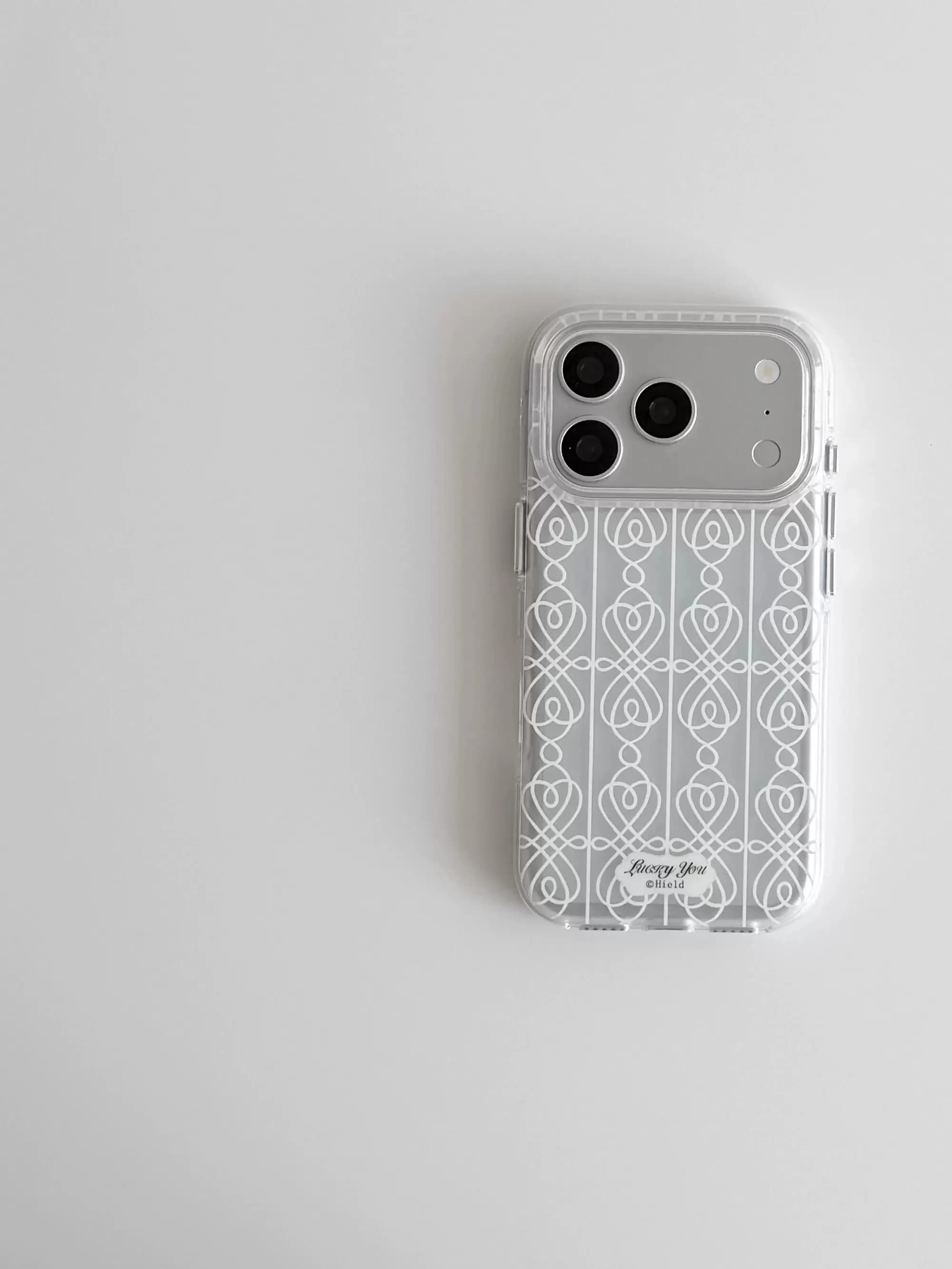 Simple White Line Pattern Minimalist Phone Case For iPhone 17 16 15 14 13 12 11 Pro MAX MINI XR XS 78 Plus 17air 16e Matte Cover