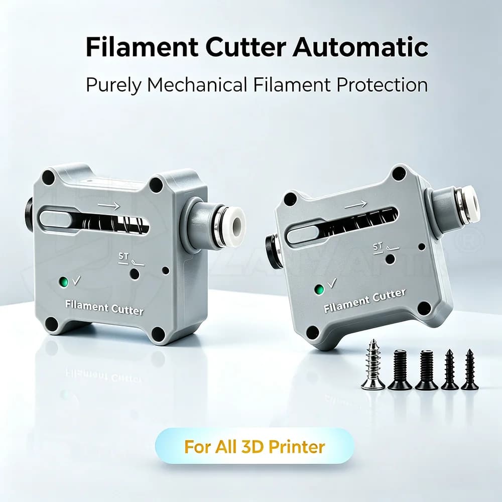 Automatic Filament Cutter For 3D Printer Portable Desktop Filament Cutting Tool For 1.75mm PLA ABS PETG TPU