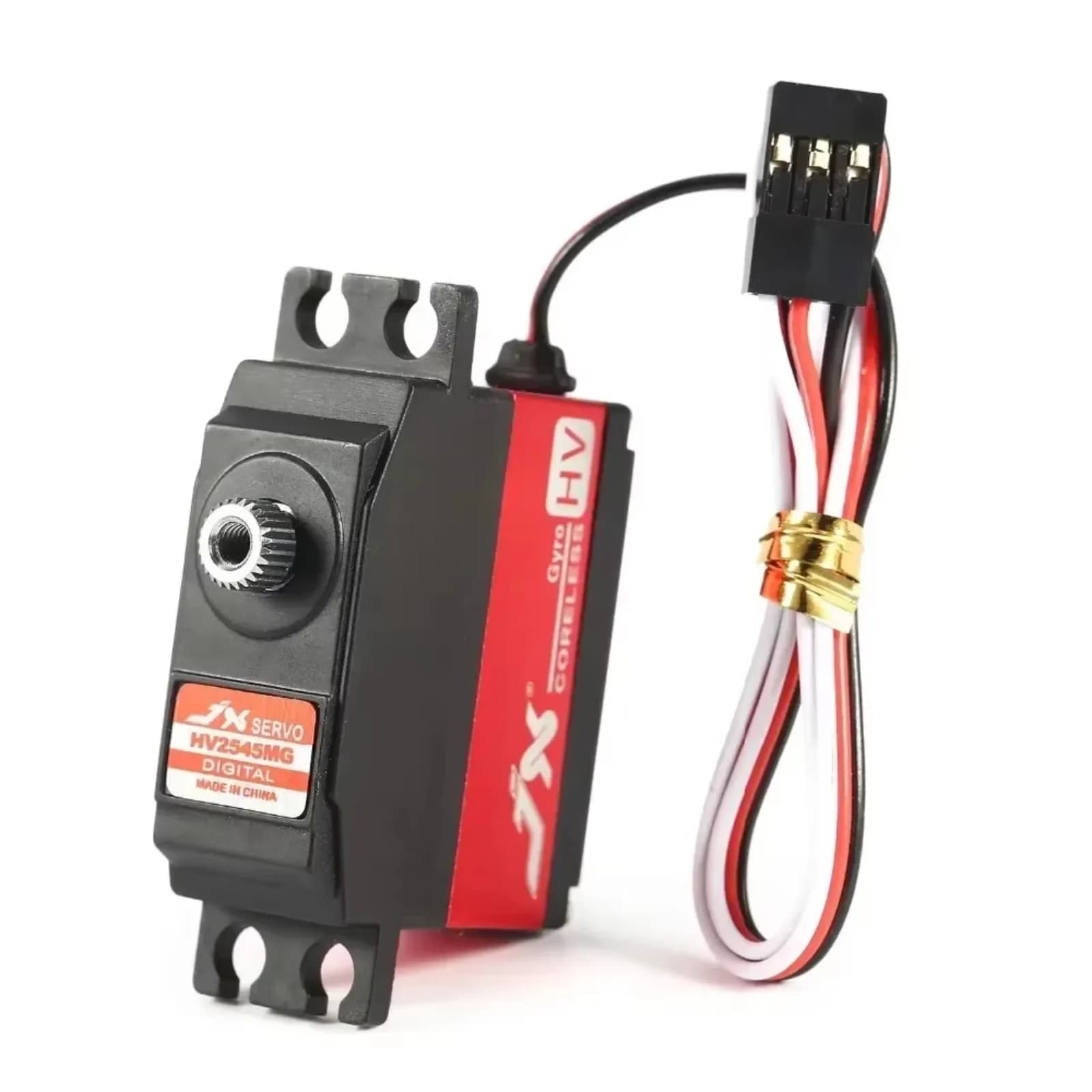 Servo Digitale RC JX PDI-HV2545MG con Motore Coreless da 4.5KG di Coppia 120 ° Ingranaggio in metallo per elicottero 450 500, modello ad ala fissa, auto RC