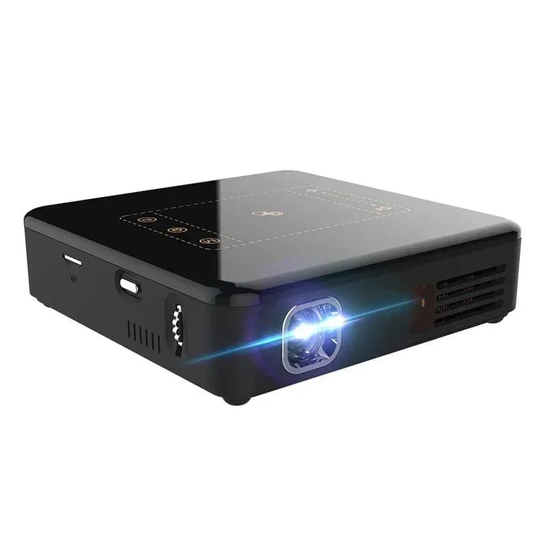 RK 3328 DLP Mini proiettore DLP Android portatile intelligente per proiettore Home Theater Pico