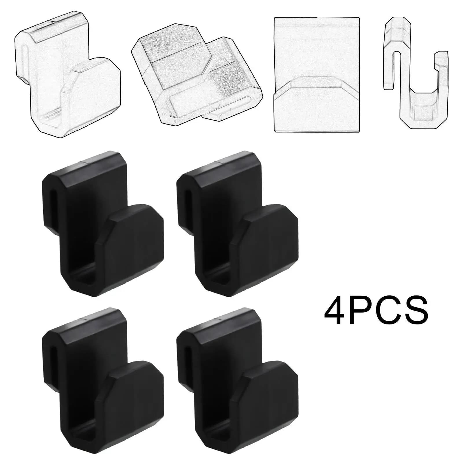 Ganci per borse della spesa per auto da 4 pezzi Ganci multiuso di ricambio Pezzi di ricambio premium Appendiabiti pratici per organizer facili da installare