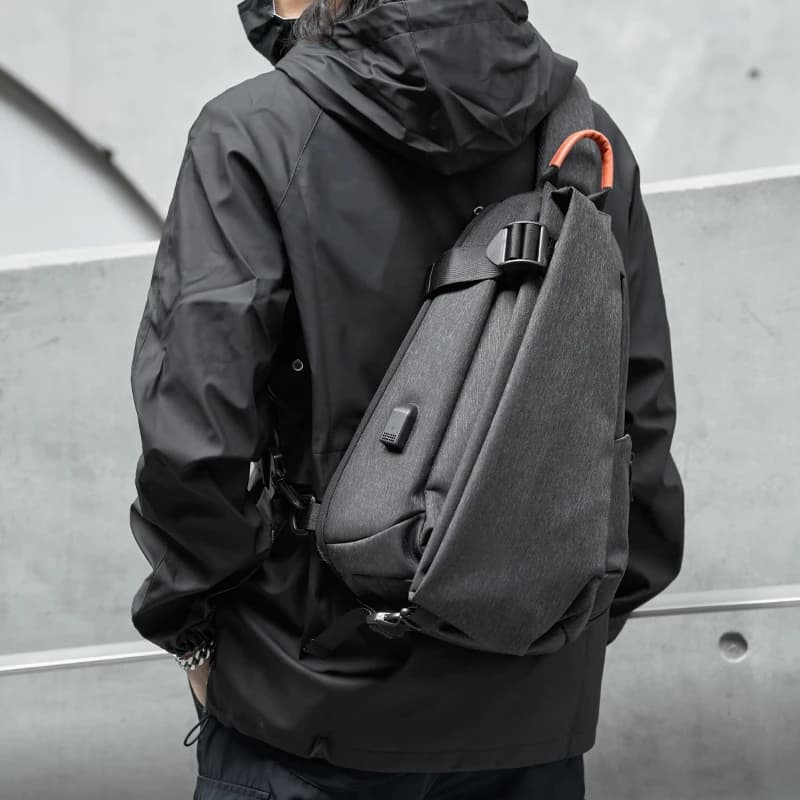 Anti-theft Multifunctional Chest Bag for Men and Women, Crossbody Shoulder Backpack Travel Bag