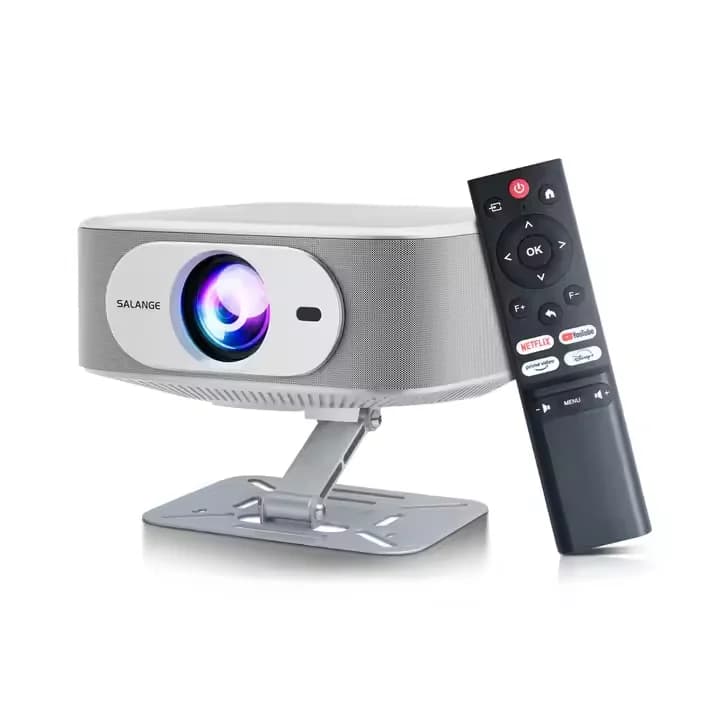 Salange P92 MAX Projector Netflix Electric Focus Smart Android Projector Mini Portable Outdoor Projector