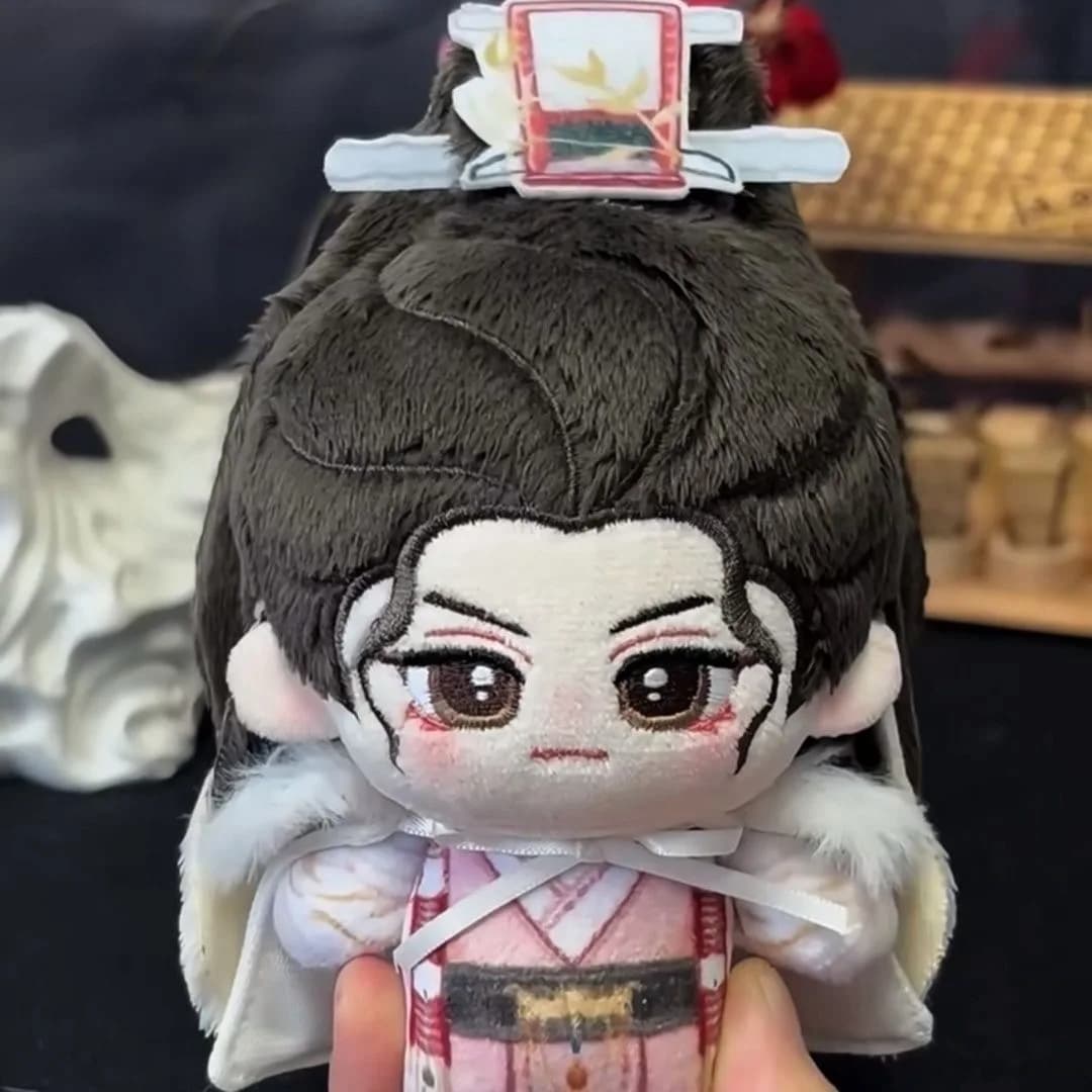 Shui Long Yin Tang Li Ci Luo Yunxi Bambola in cotone stampata da 10 cm per cosplay, bambola carina, regalo per amici